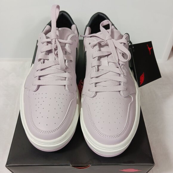 Nike Air Jordan 1 Elevate Low, New with Box, Iced Lilac/Black, Women's Size 9.5 - Picture 5 of 16